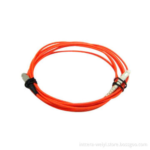 FC/PC-SC/PC MM SX Fiber-optic Patch Cord with Low-IL and High-RL, Cable Meters Optional